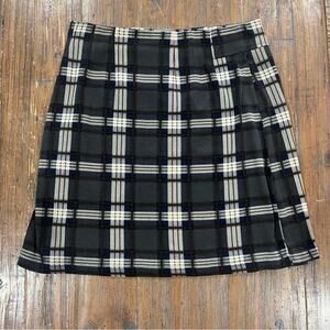 41 Hawthorn Mini Skirt Womens Size Medium Plaid Gray Brown Academia Schoolgirl